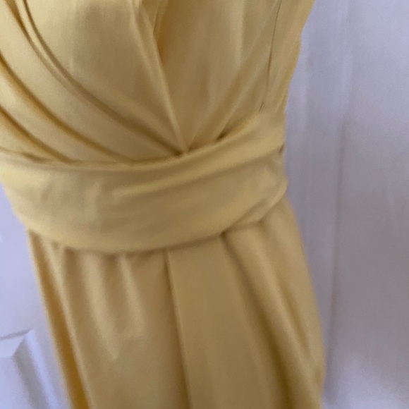 Valentino Beautiful Yellow Tea Party Sundress 8 - Picture 3 of 5